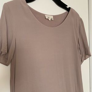 Wilfred Free Dress | taupe | size small